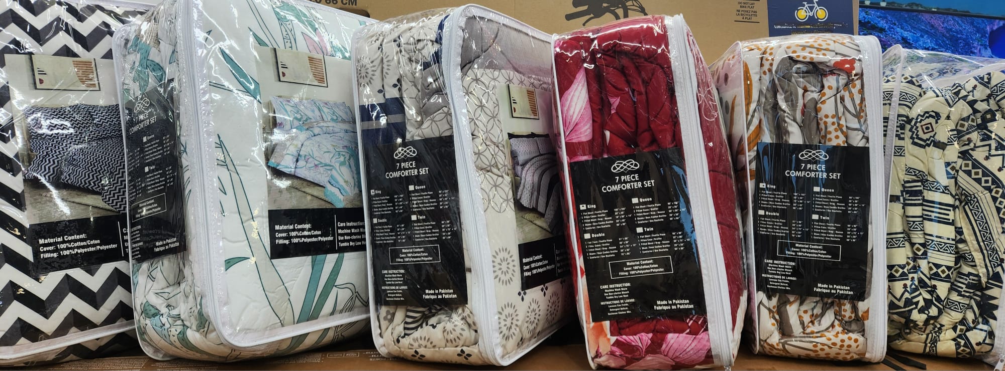 7 Piece Luxury Comforter Set