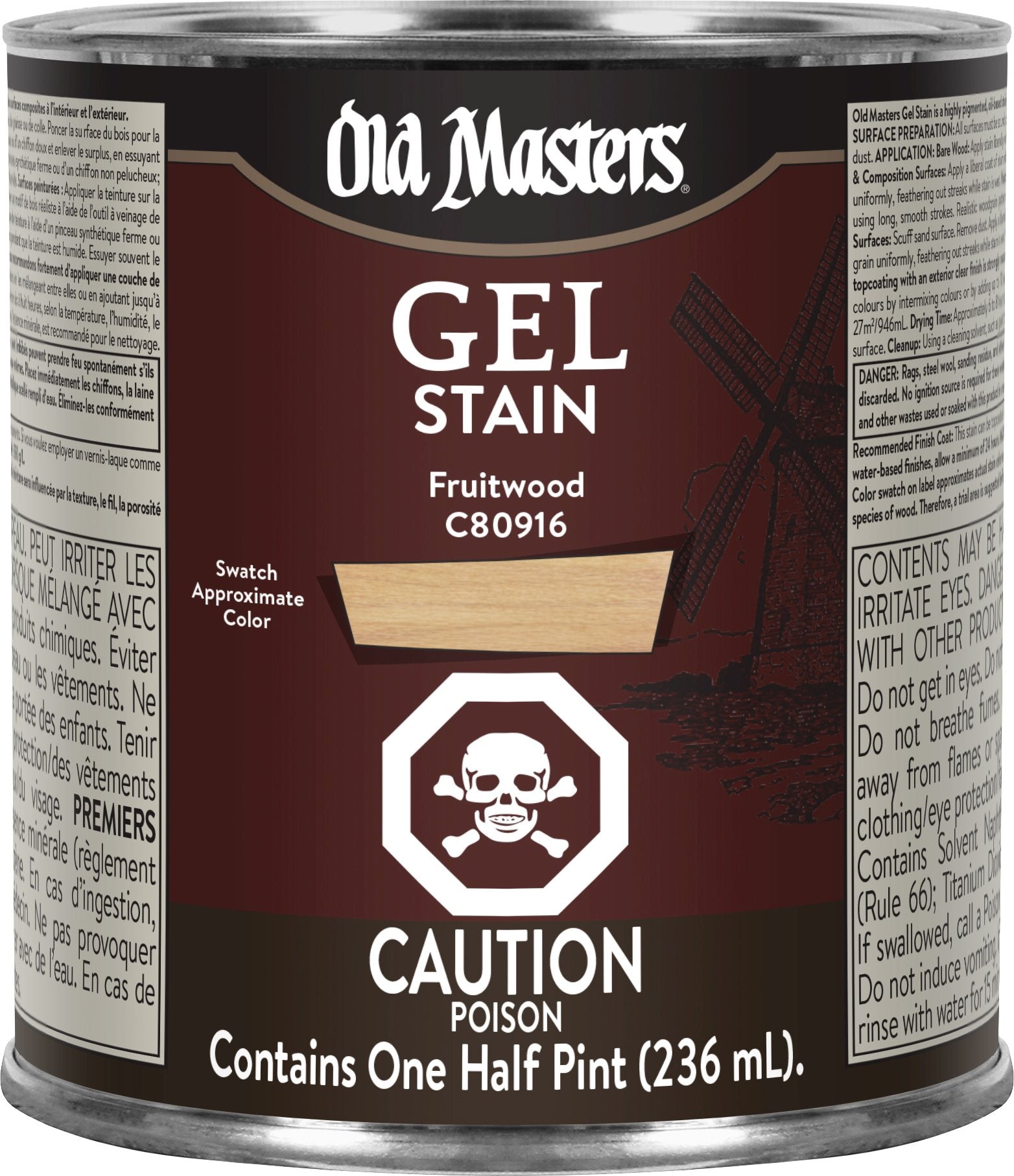 Gel Stain Fruitwood C80916 236ml