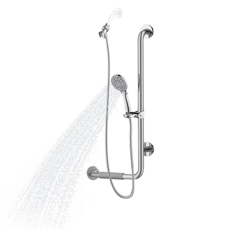 ErgoSlideBar Stainless Steel Polished - Right, Satin