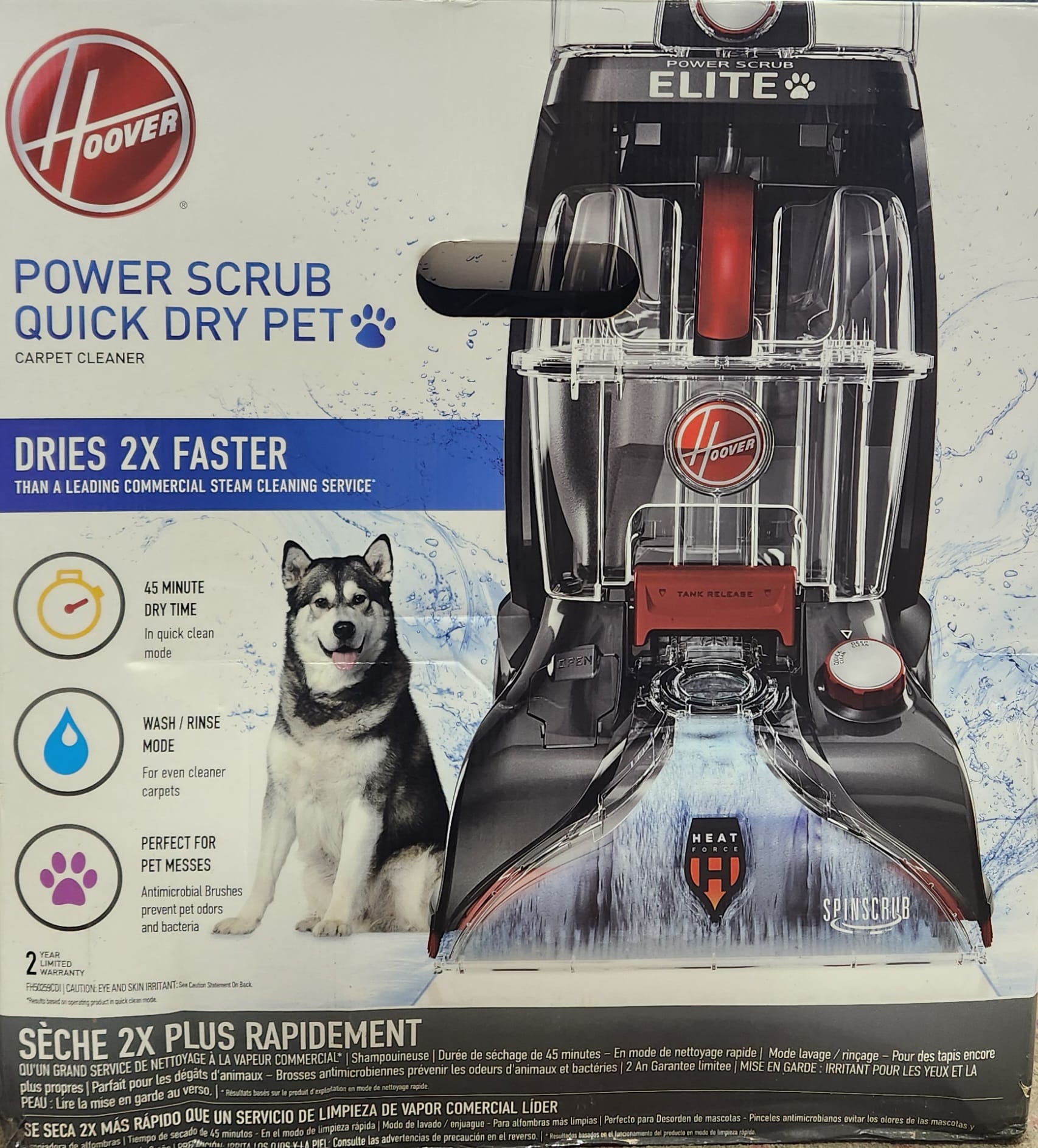 Power Scrub Quick Dry Pet 2X