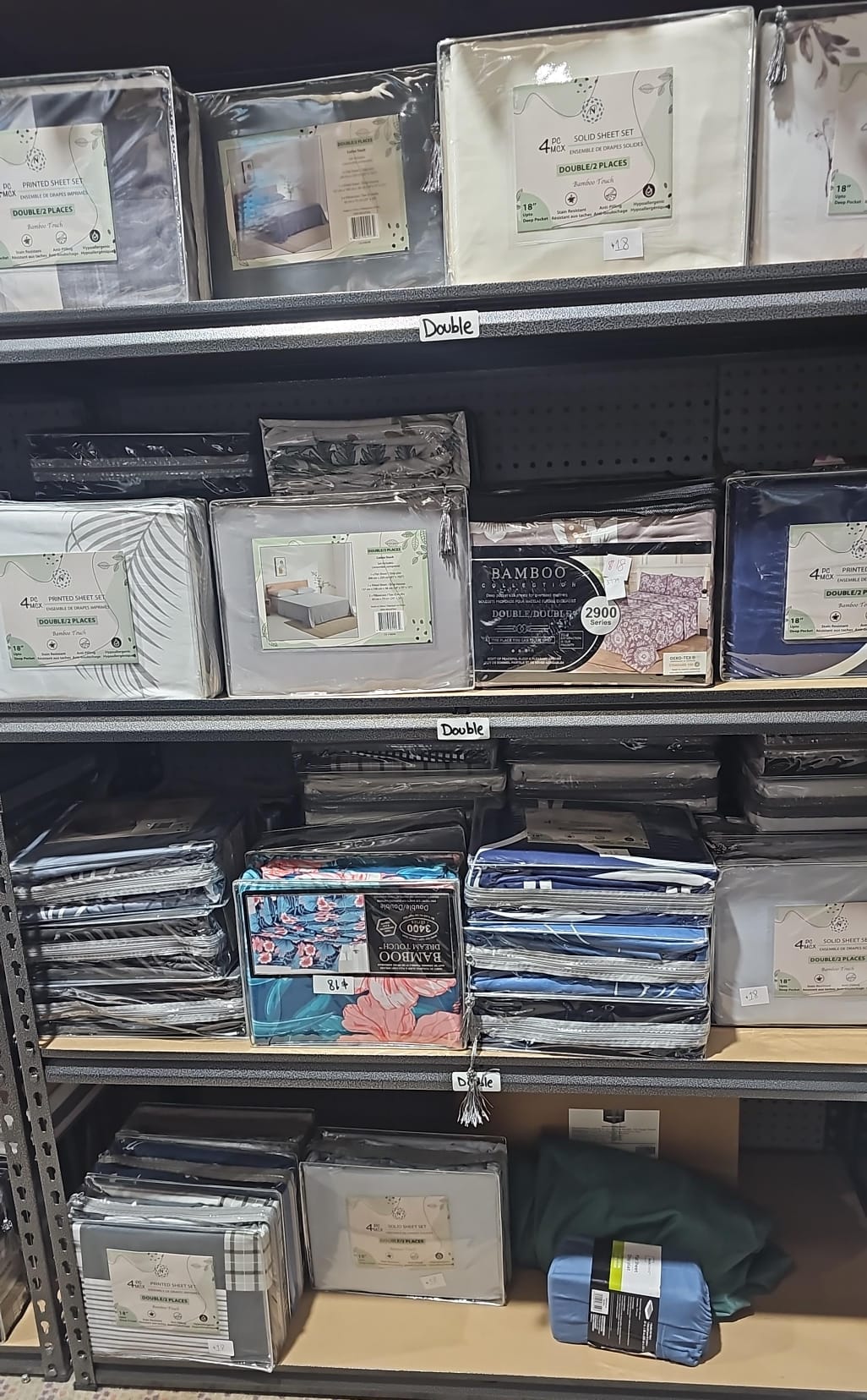 Double size bed sheet