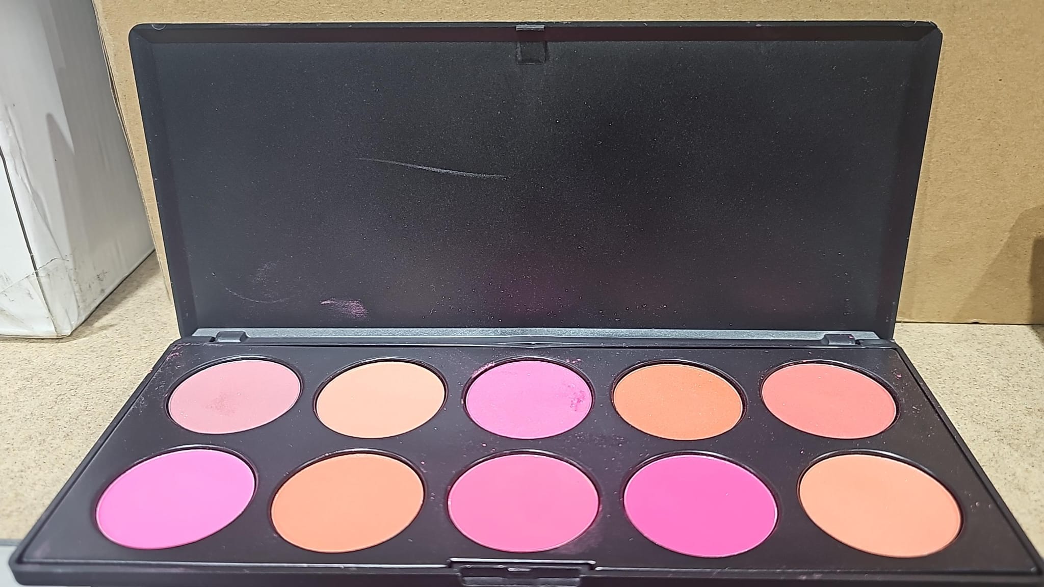 My Makeup Brush set- 10 color brush palette