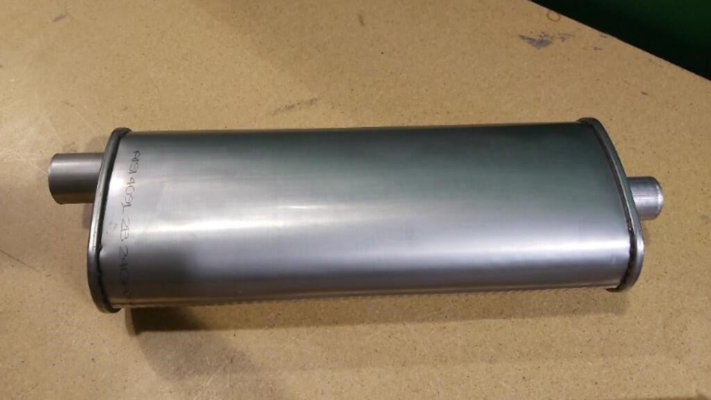 Waldron's Exhaust Universal Oval Muffler
