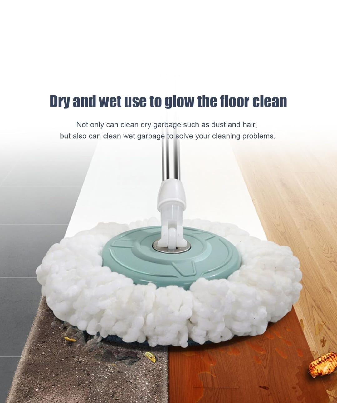 SPIN MOP ERGO CLEAN TWIST MOP SET