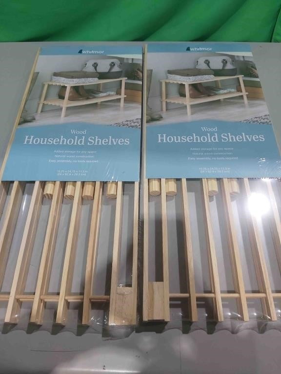 Whitmor Wooden Household Shelves, Shoe