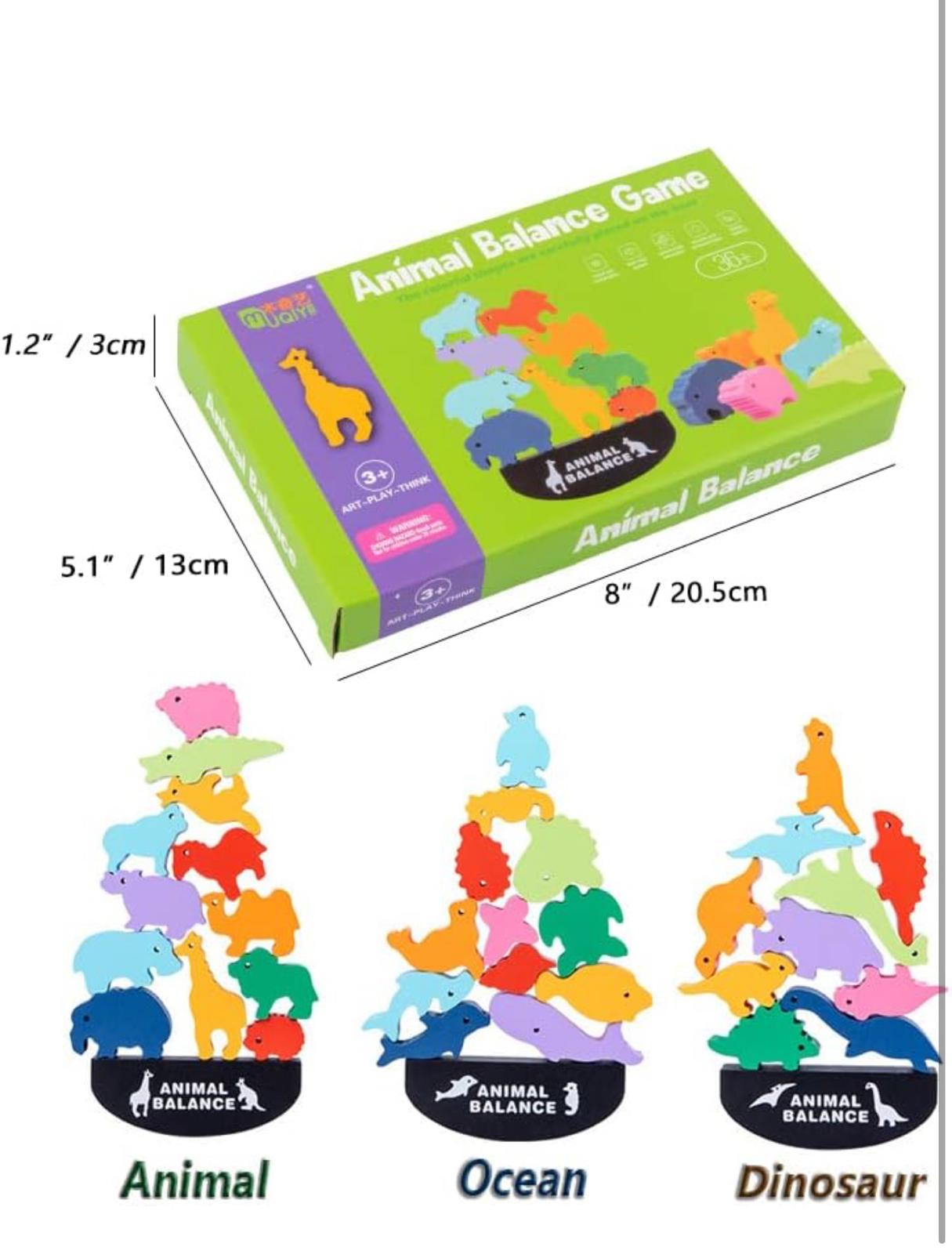 Animal balance game