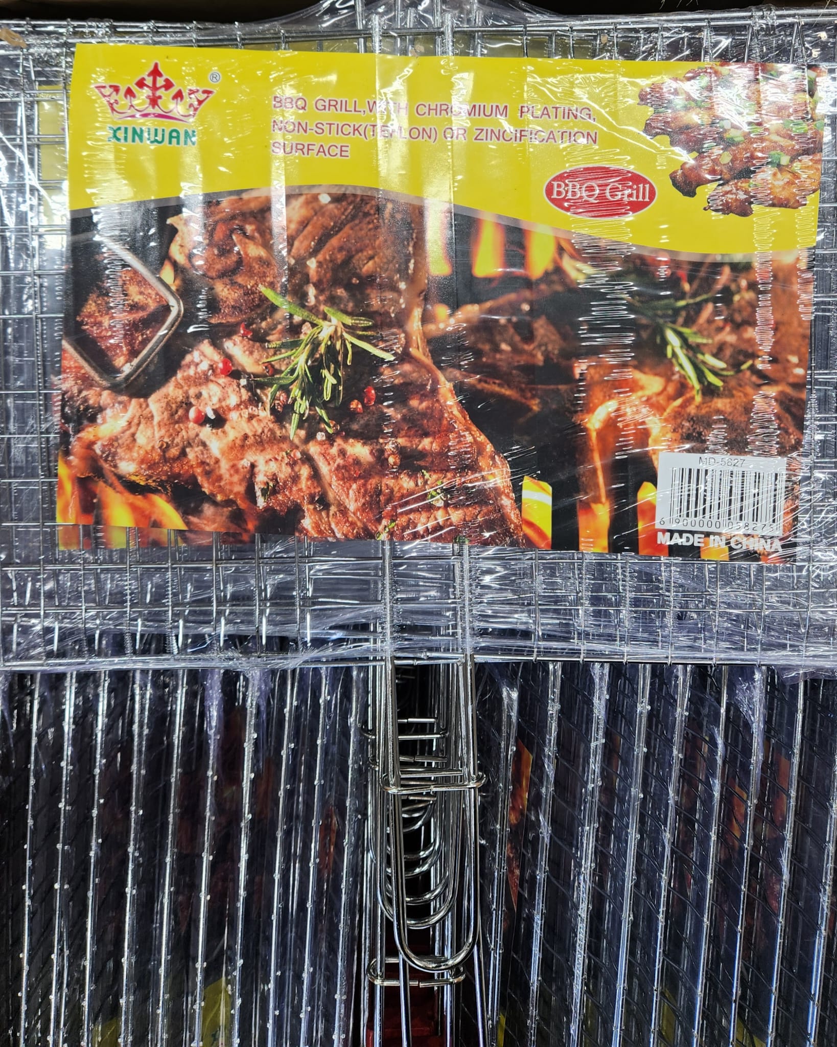 BBQ GRILL CHROMIUM PLATING