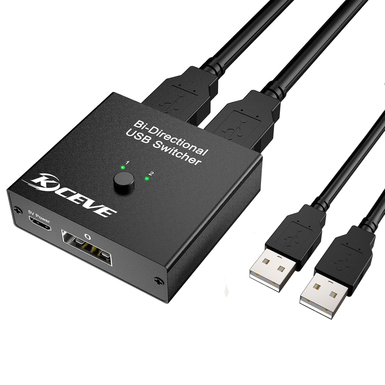USB Switch Selector, Bi-Directional USB Switcher 2