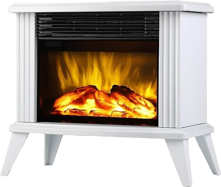 DONYER POWER Mini Electric Fireplace Tabletop