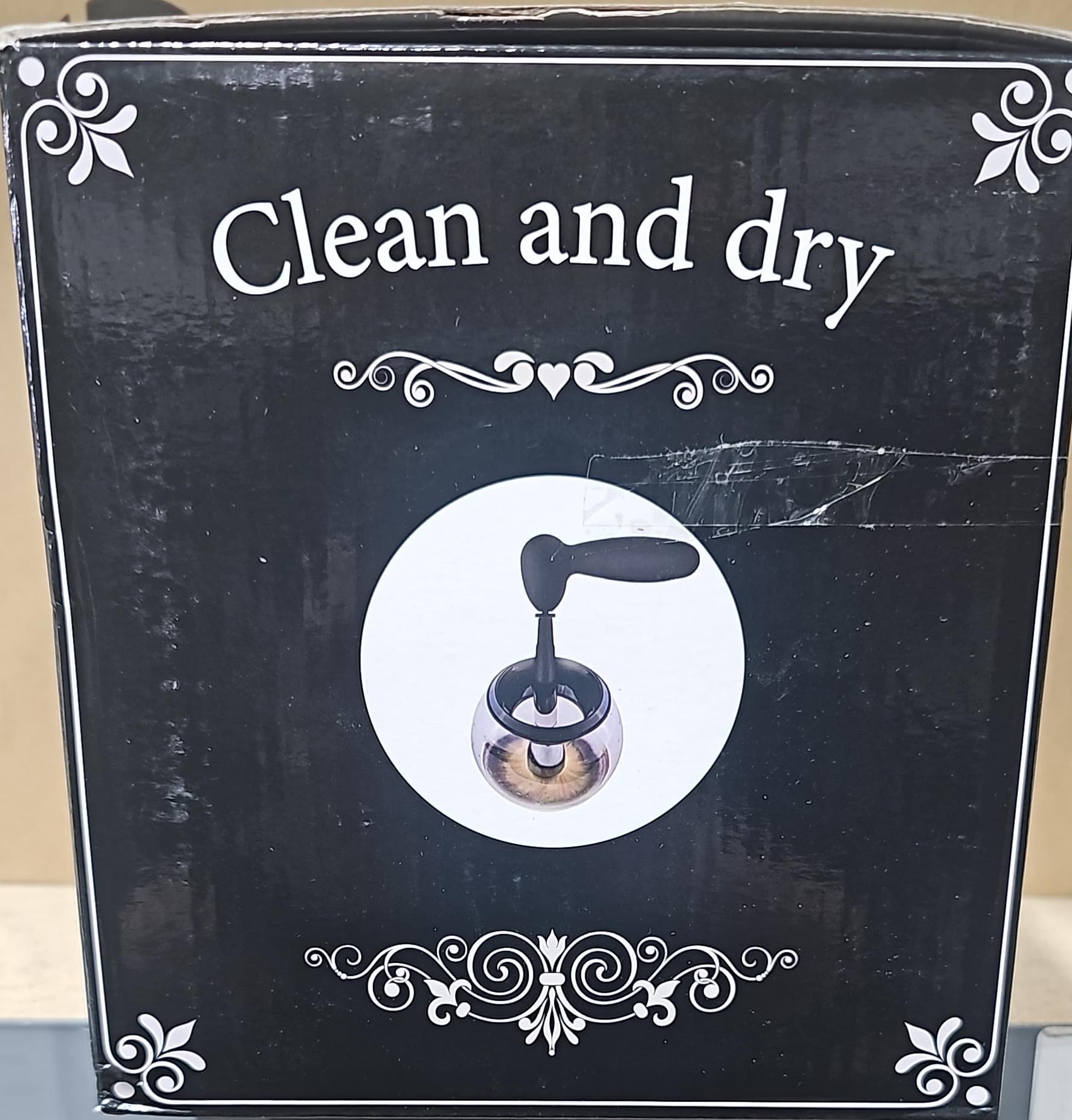 Clean and Dry- Automatic makeup brush cleaner