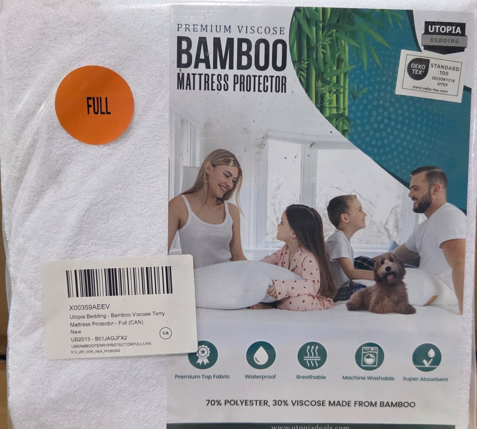 Utopia Bedding Waterproof Mattress Pr