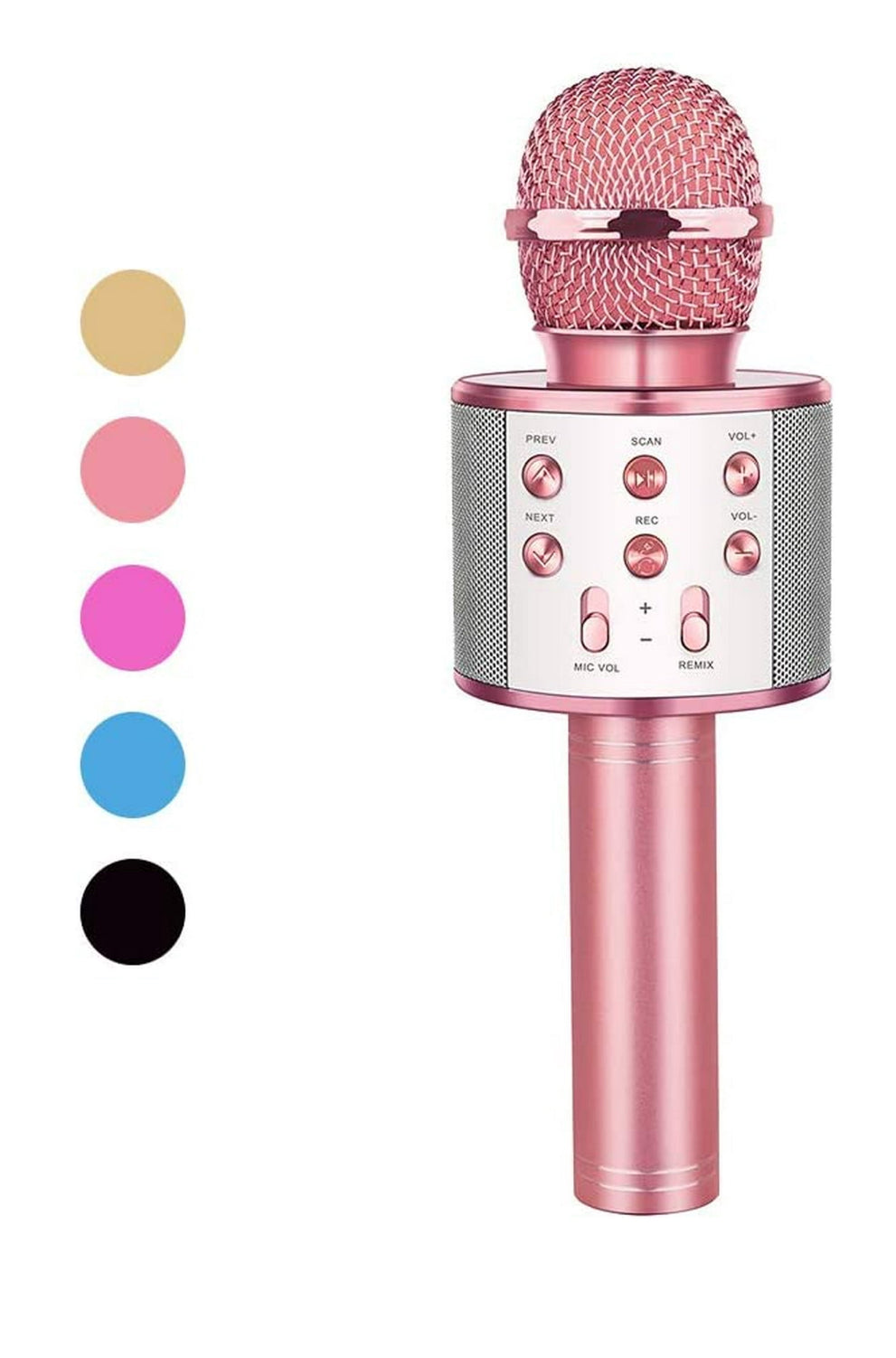 WS858 Portable Bluetooth Karaoke dj Microphone Wireless Professional Speaker Home KTV Handheld Microphone mikr