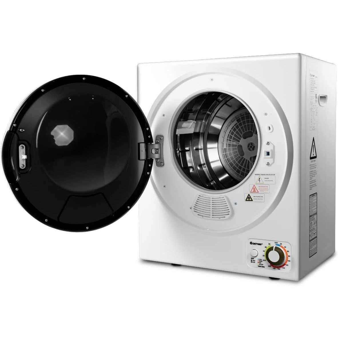COSTWAY 1.5 CU' VENTED ELECTRIC LAUNDRY DRYER