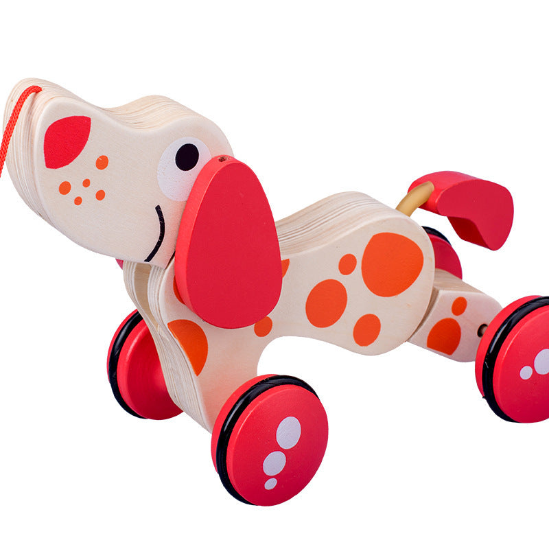 LPDEXJGCL Pull Along Dog Walking Toy