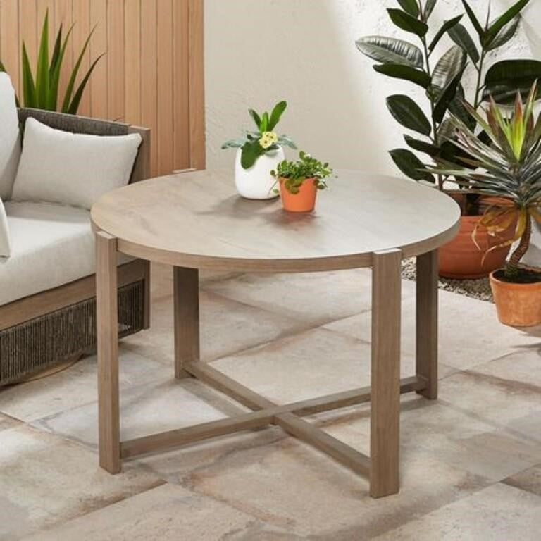 TABLE H ometrends Aura Round