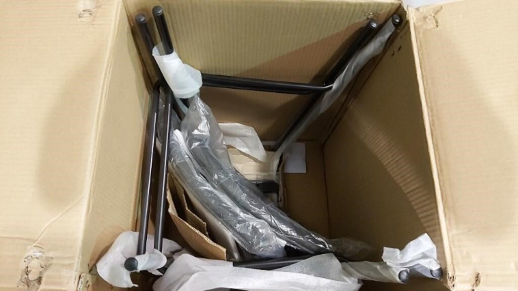 BAR STOOLS Black Upholstered