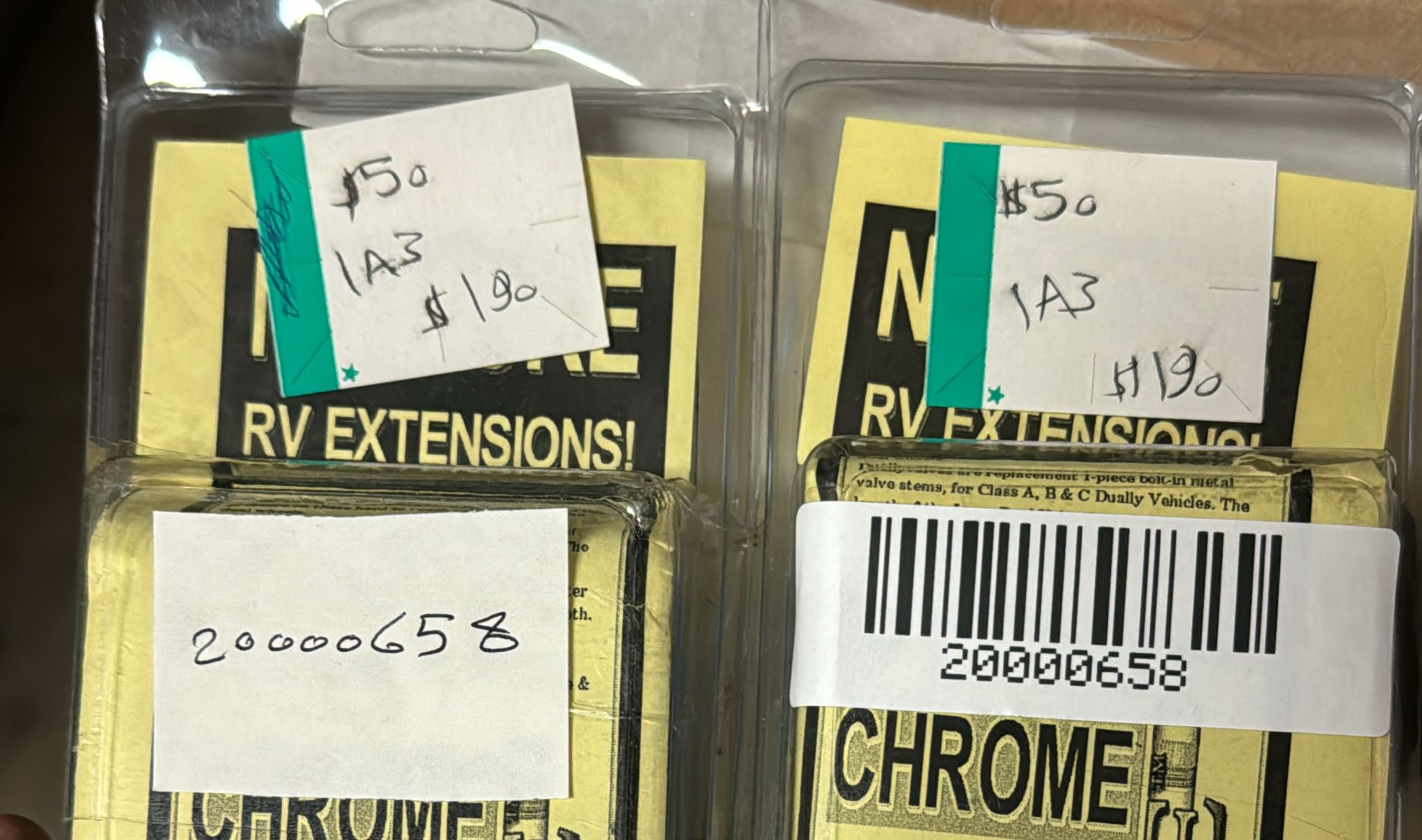 DL1SP13 Chrome Duallyvalve Kit