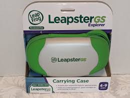 LeapFrog LeapsterGS Explorer Carrying Case Green Silver
