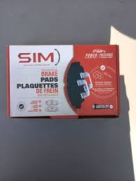 SIM Semi-Metallic Brake Pad Set, SIM