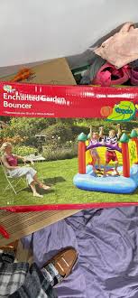 Enchanted Garden bouncer inflated