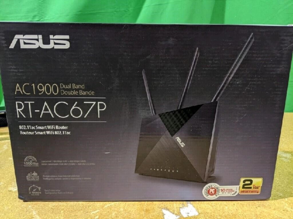 ASUS AC1900 WiFi Router (RT-AC67P)