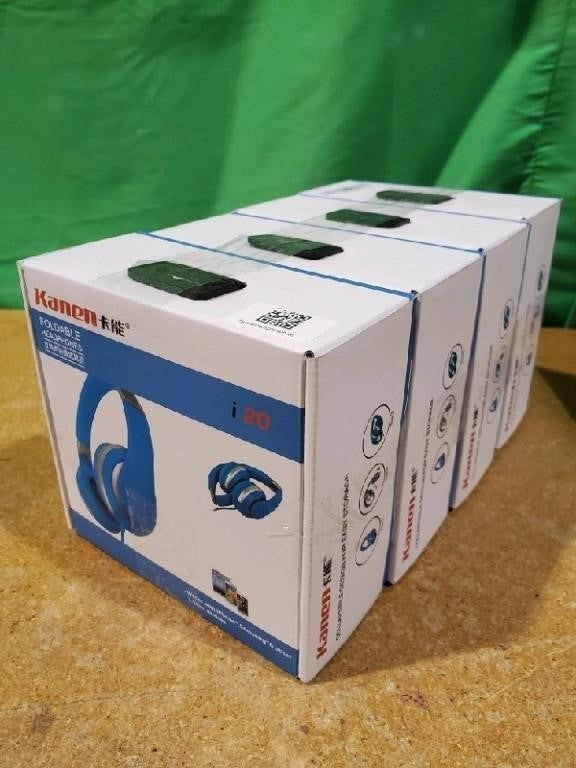 Kanen i20 Foldable 3.5mm Hi-Fi Stereo W