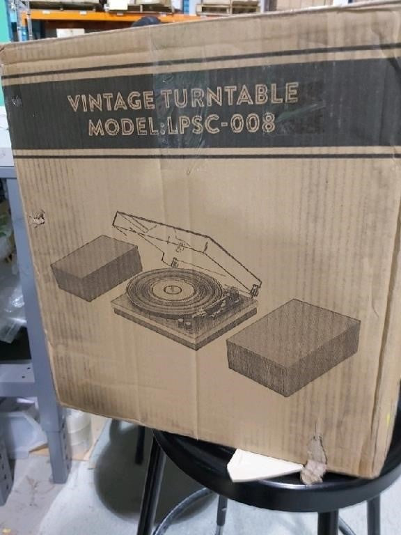 LP&No.1 Wireless Turntable with Stereo Bo