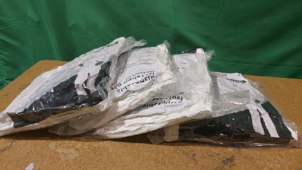 Packs YIBER Hazmat Suit Disposable co