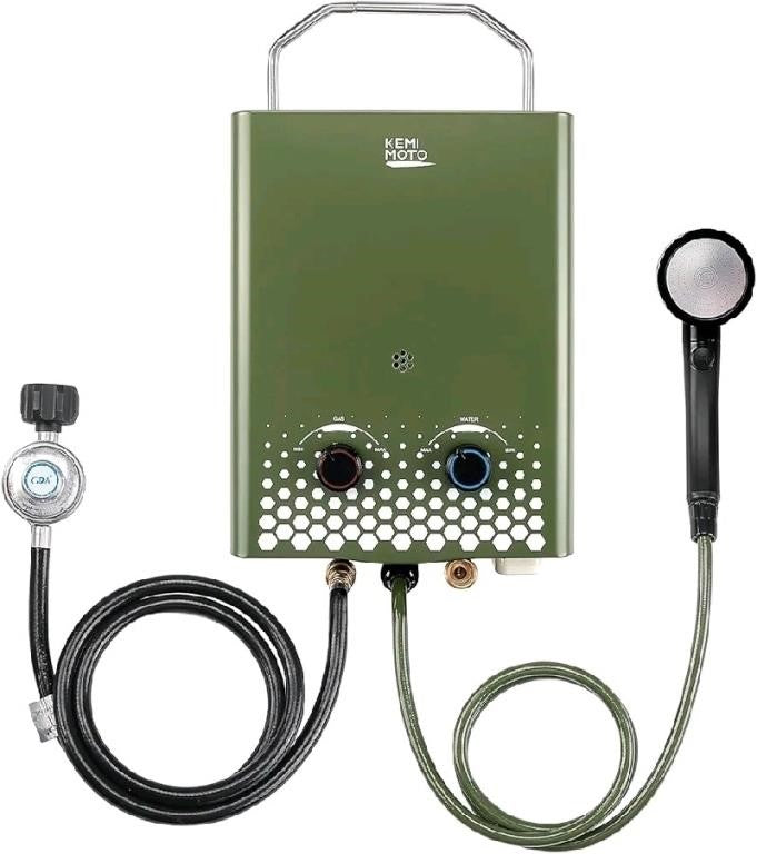 KEMIMOTO Camping Portable Tankless Water