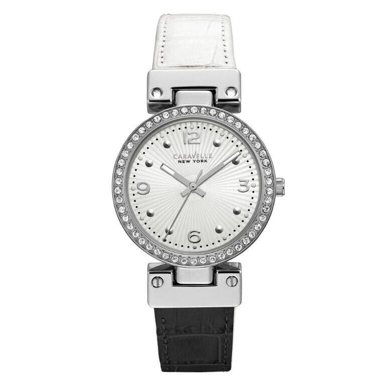 Caravelle Women's 43L201 Reversible Leather Strap