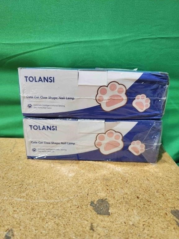 TOLANSI Rechargeable U V LED Nail Lam