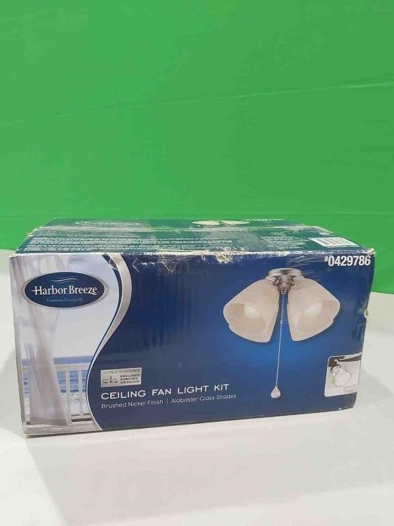 Harbor Breeze 4 -Light Silver LED Ceiling