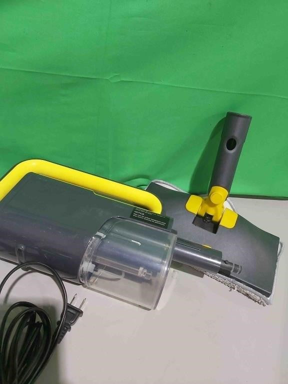 ScrubWiz Steam Mop Cleaner with Detachable Ha