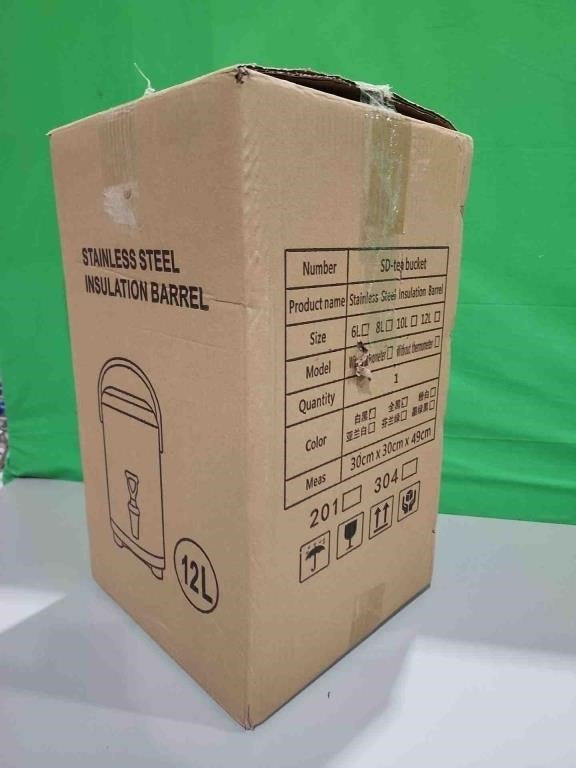 OCKYOOZ Insulated Beverage Dispenser, 12L