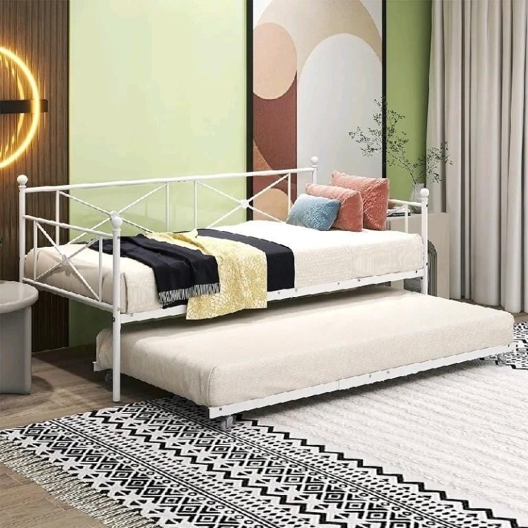 Twin Size ARFARLY Daybed with Trundle