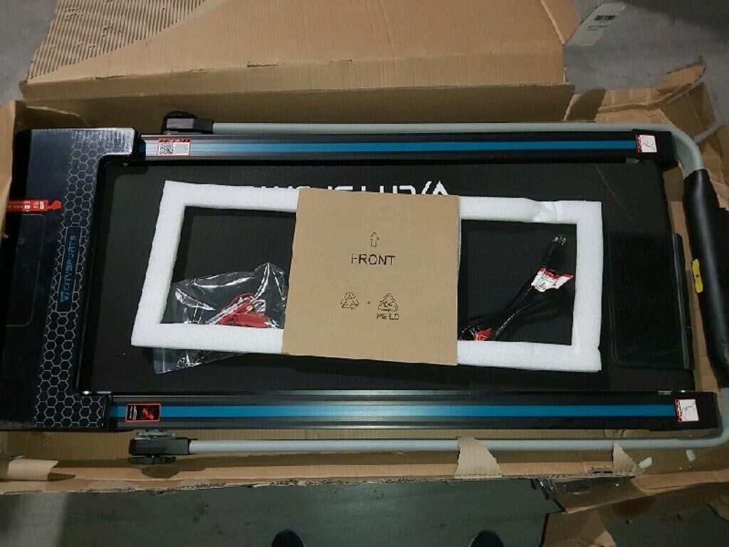 Under Desk Treadmill with Folding Handler