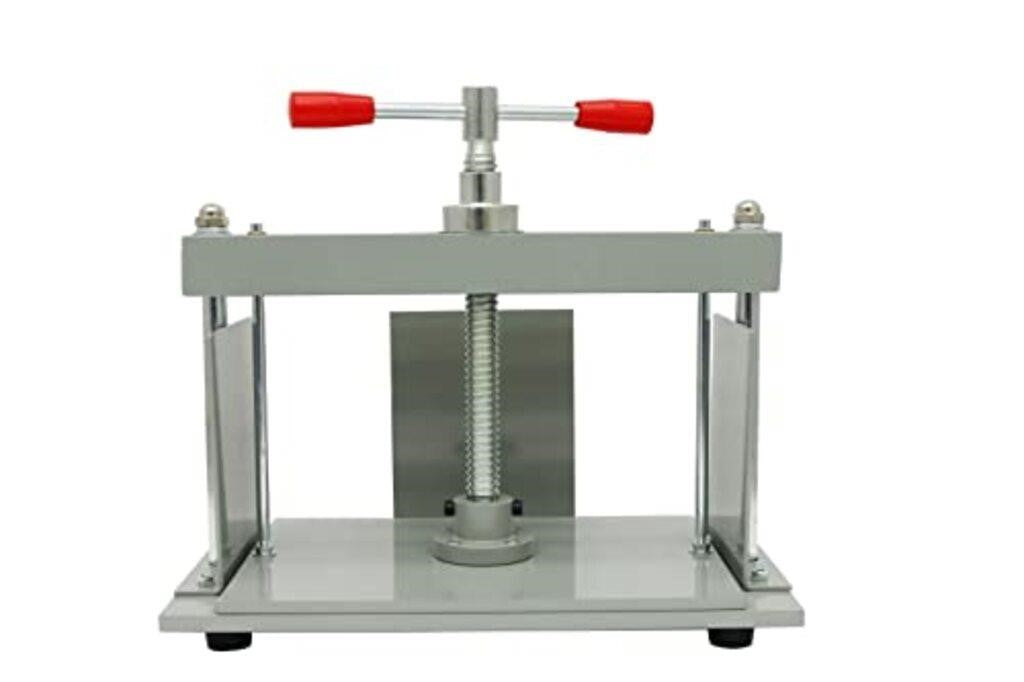 INTBUYING A4 Steel Notes Invoice Bookbinder Press