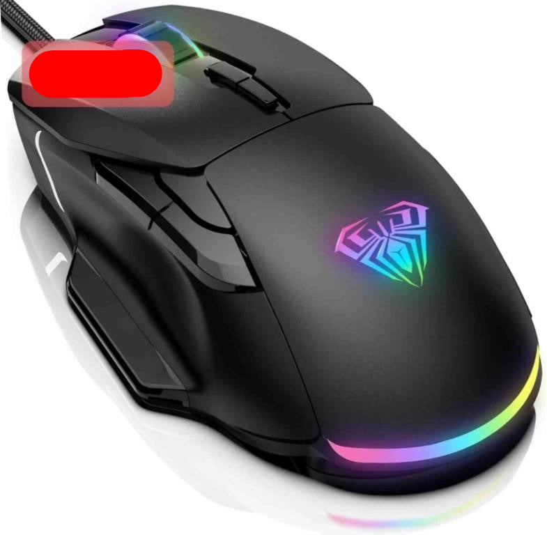 AULA Gaming Mouse, 12800 DPI RGB