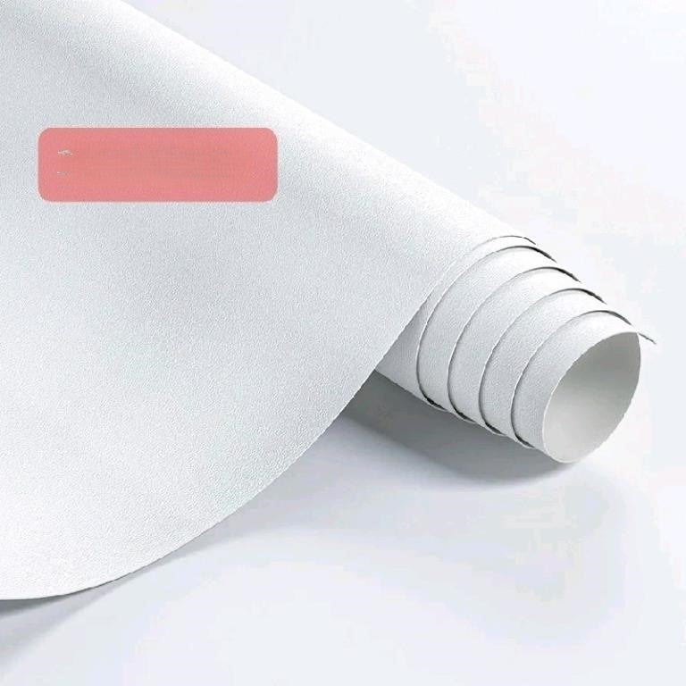 Homease Solid White Wallpaper 24 x 19