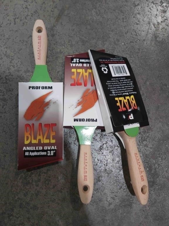 Oval Blaze Paint Brush CB3.0A0 3-Inch