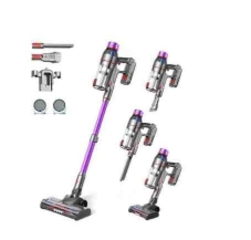 MQDXE Cordless Stick Vacuum Cleaner, 550W