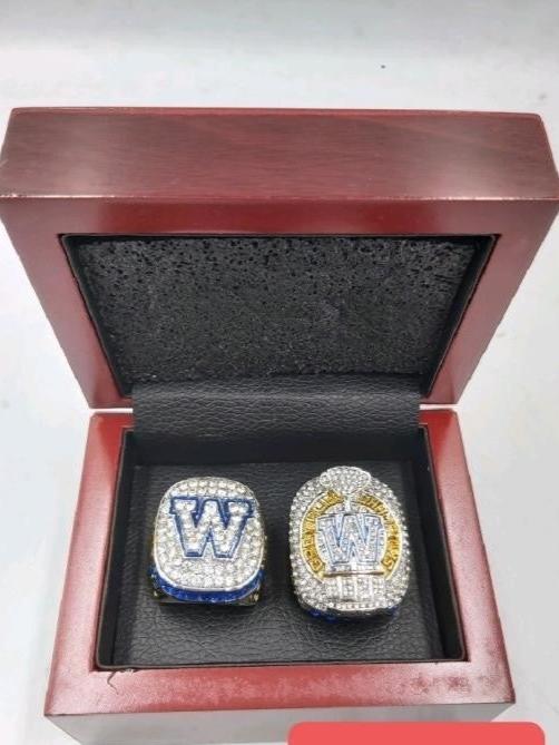 Winnipeg Blue bombers Champion Rings 202