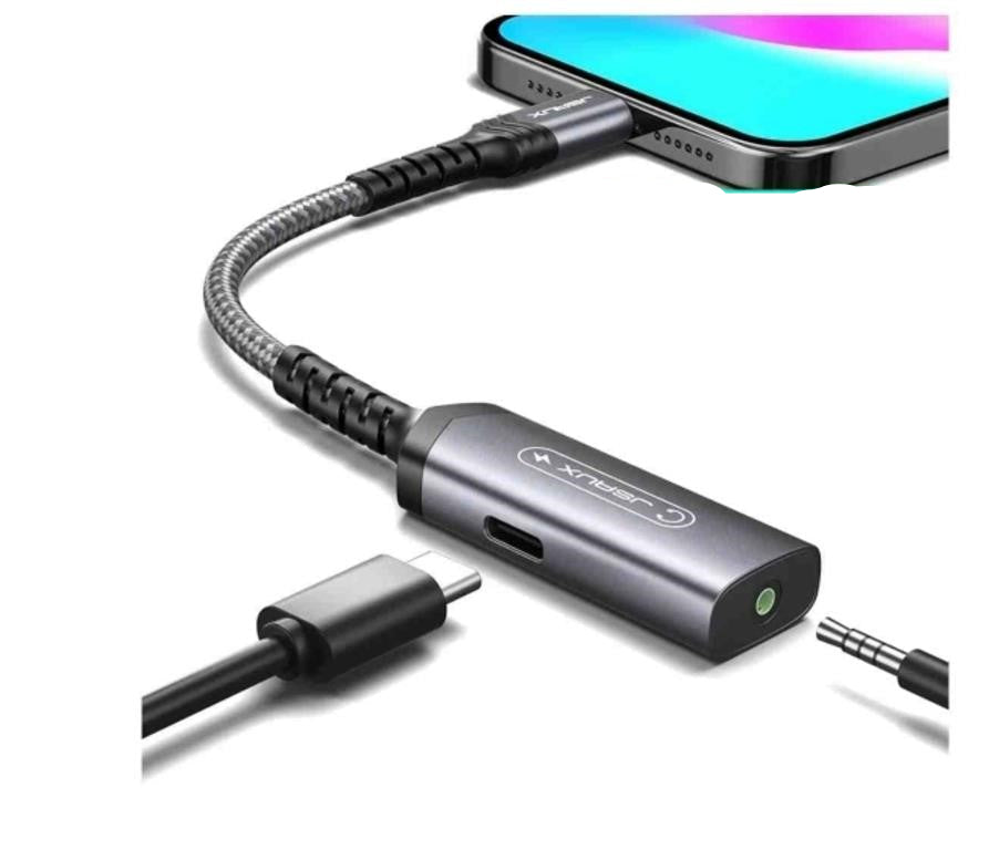 JSAUX USB C to 3.5mm Audio Jack Adapt