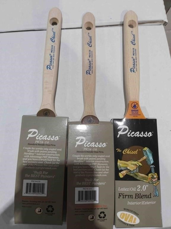 Picasso Oval Straight Cut Paint Brush 2INCH