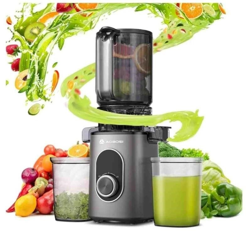 AAOBOSI Juicer Machines, 4.35" Large Feed