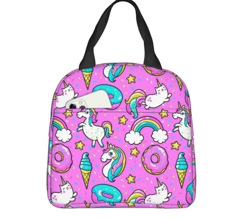 BLUBLU Unicorns Donuts Rainbow