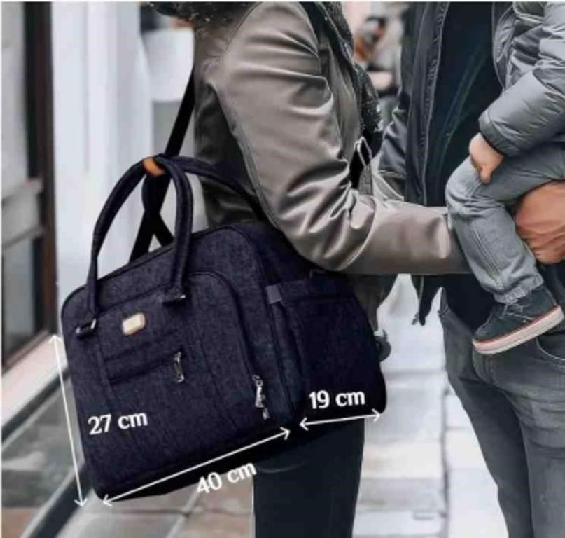 WELAVILA Large Convertible Baby Bags with Chan