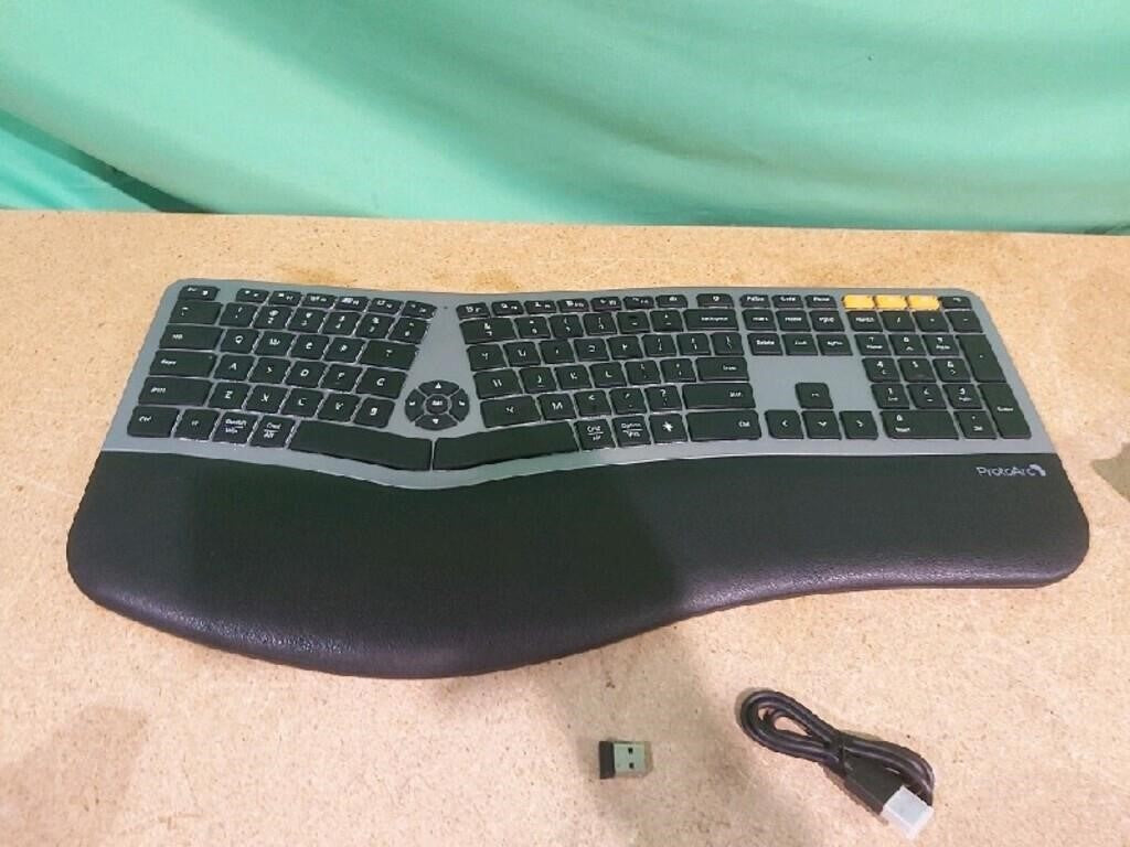 ProtoArc Backlit Wireless Ergonomic Keybo
