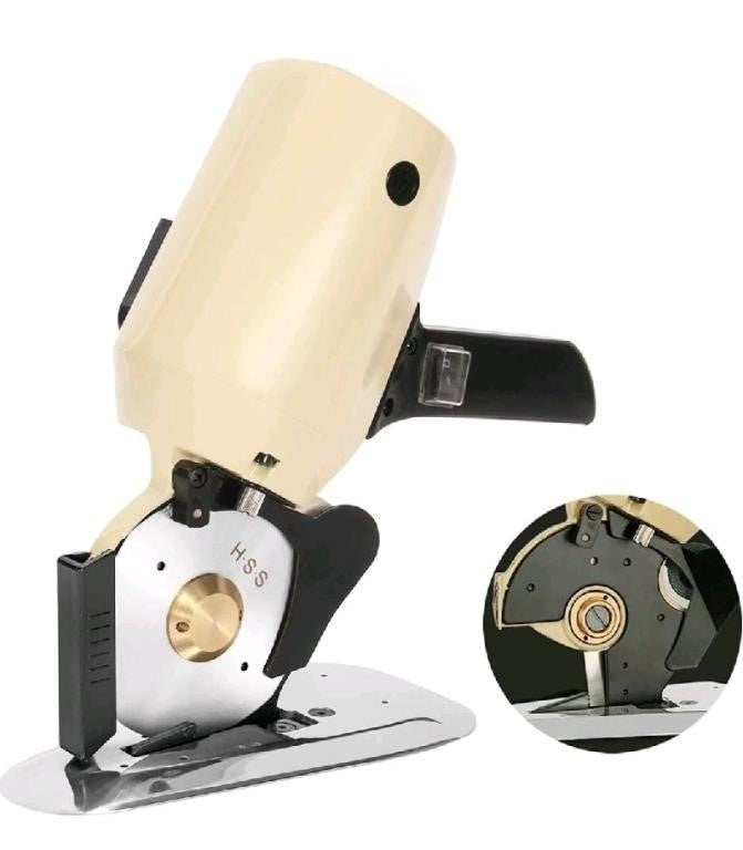 Moongiantgo Electric Rotary Fabric Scissor Cloth