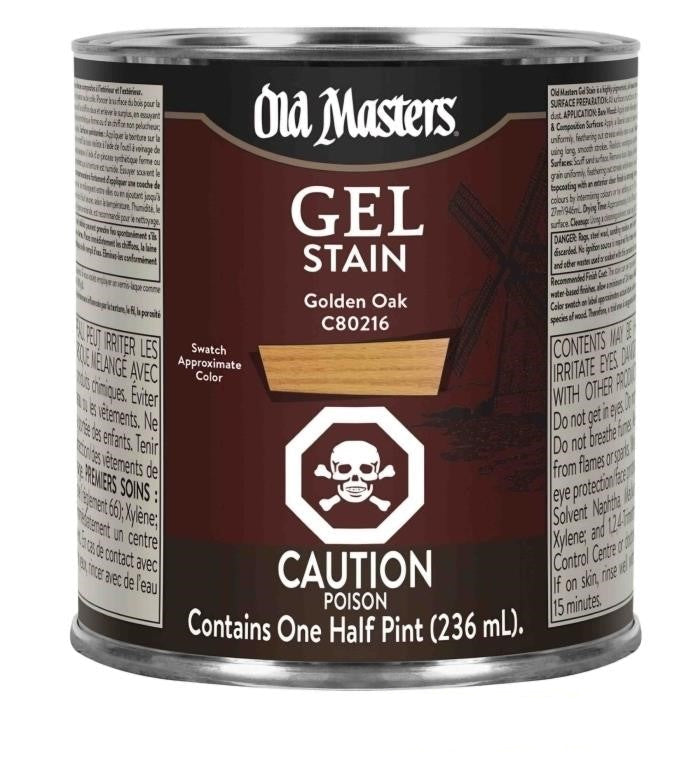 Gel Stain in Golden Oak C80216, 236ml